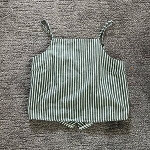 Striped Sleeveless Top